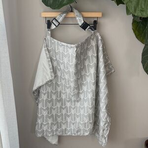 Yoofoss Gray Unisex Adjustable Nursing Cover
